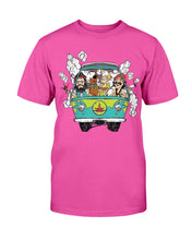 Load image into Gallery viewer, CHEECH AND CHONG WITH SCOOBY SMOKE T-SHIRT
