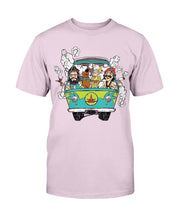 Load image into Gallery viewer, CHEECH AND CHONG WITH SCOOBY SMOKE T-SHIRT
