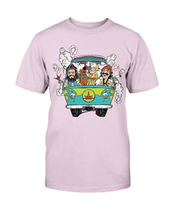 CHEECH AND CHONG WITH SCOOBY SMOKE T-SHIRT