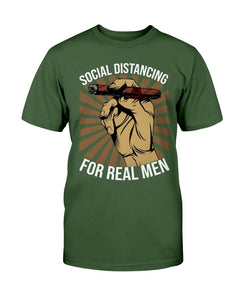 Real men social distancing cigar