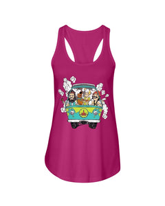 CHEECH AND CHONG WITH SCOOBY SMOKE TANK TOP