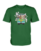 Load image into Gallery viewer, CHEECH AND CHONG WITH SCOOBY SMOKE V Neck
