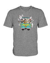 Load image into Gallery viewer, CHEECH AND CHONG WITH SCOOBY SMOKE V Neck
